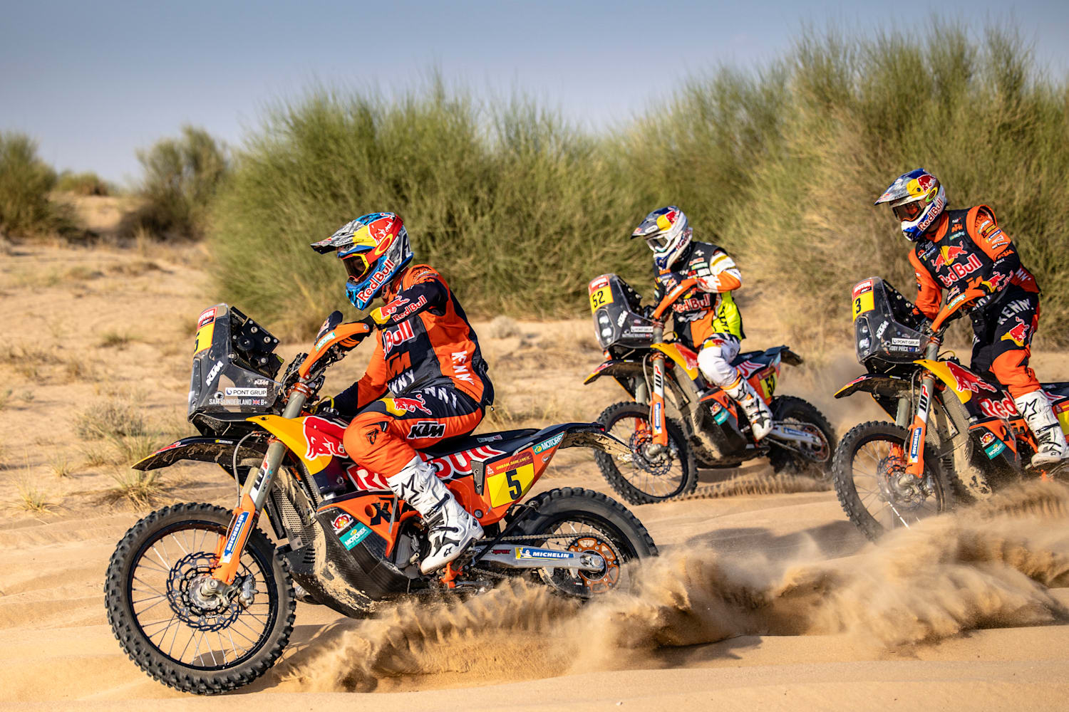 Dakar Rally 2021 KTM Factory Team line up new livery