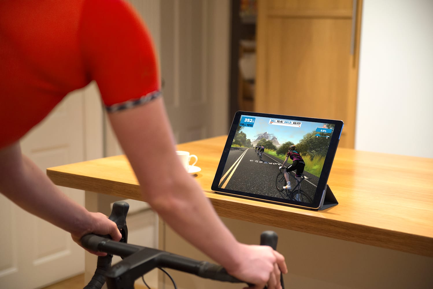 zwift tablet stand