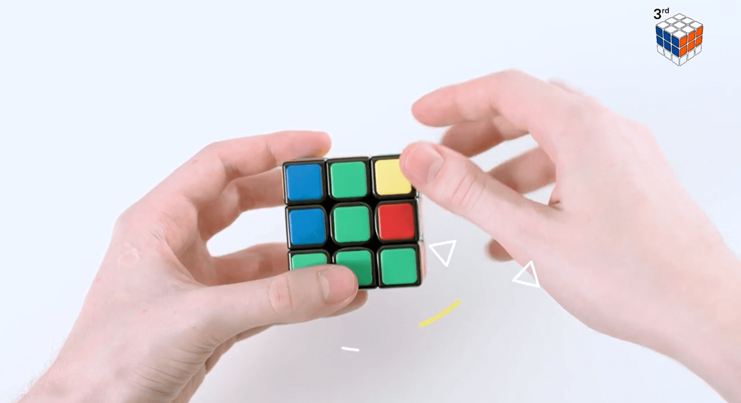 seven steps on how to solve a rubik s cube