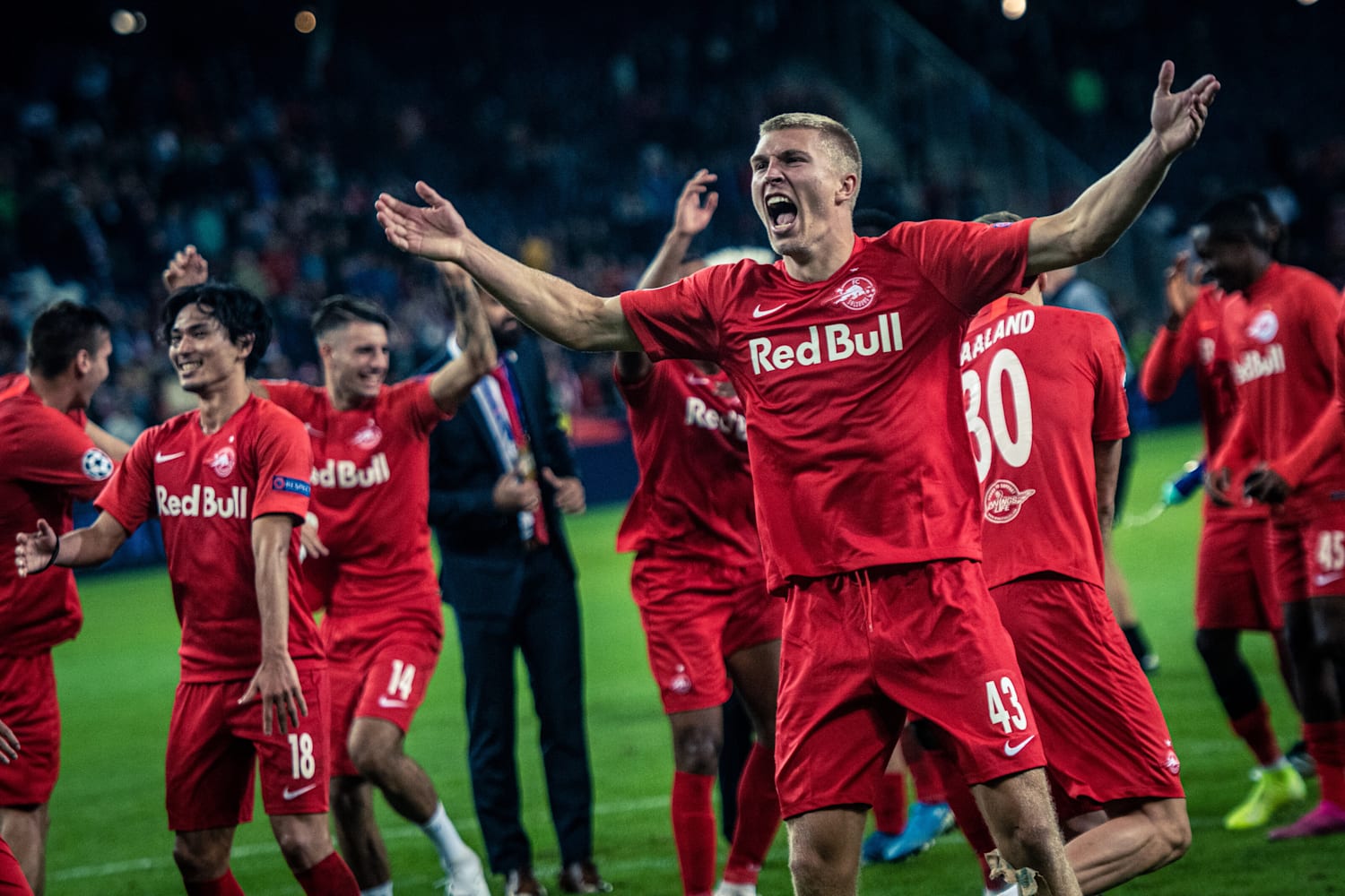 Red bull football teams on sale