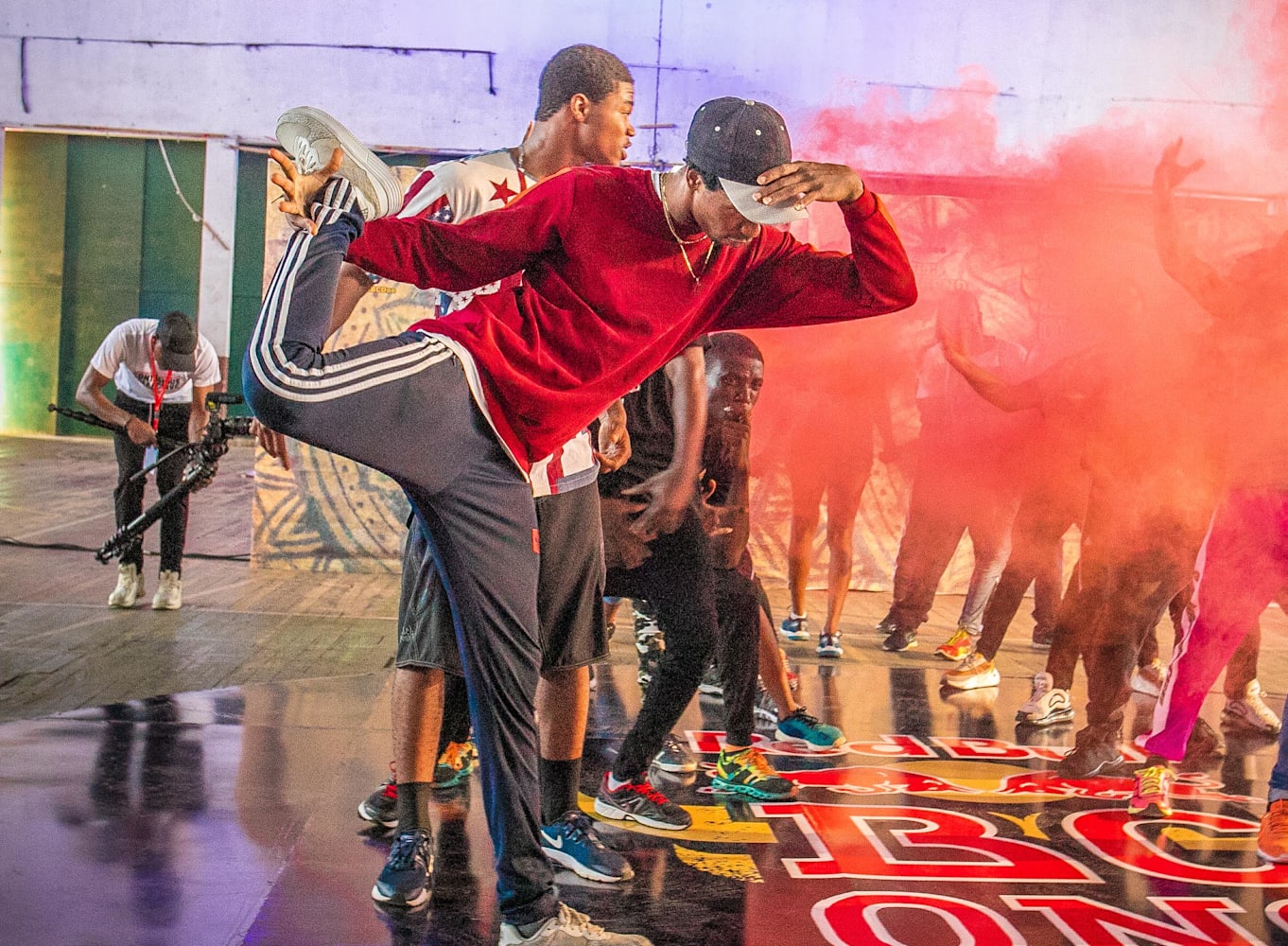 Iconic AllStars Dance Team performs live