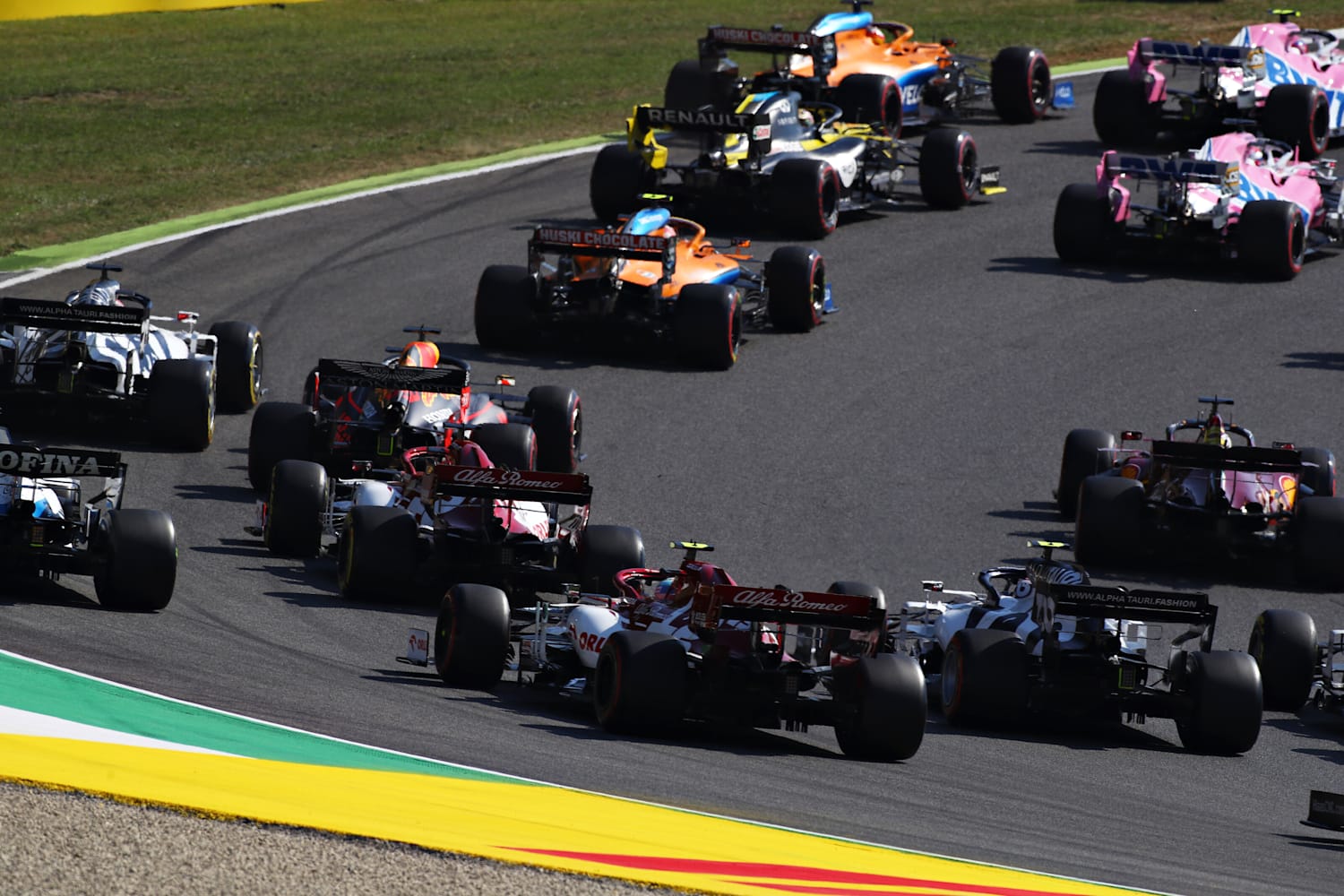 Grootste Startcrashes Formule 1