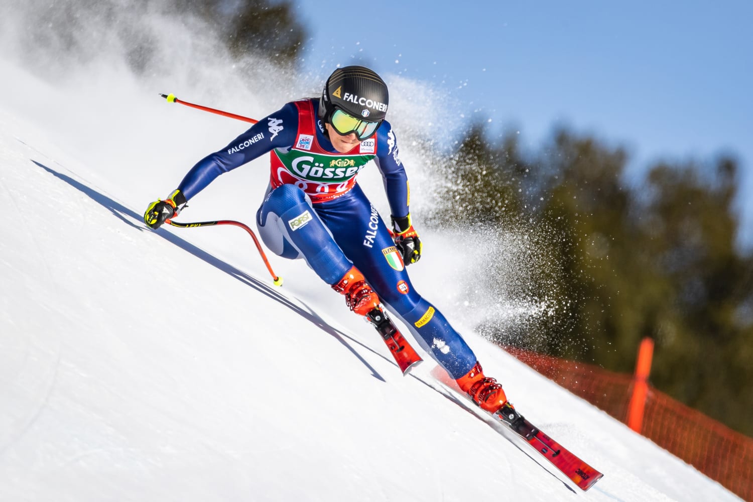 Fis Ski World Cup Sofia Goggia Wins Crans Montana Dh