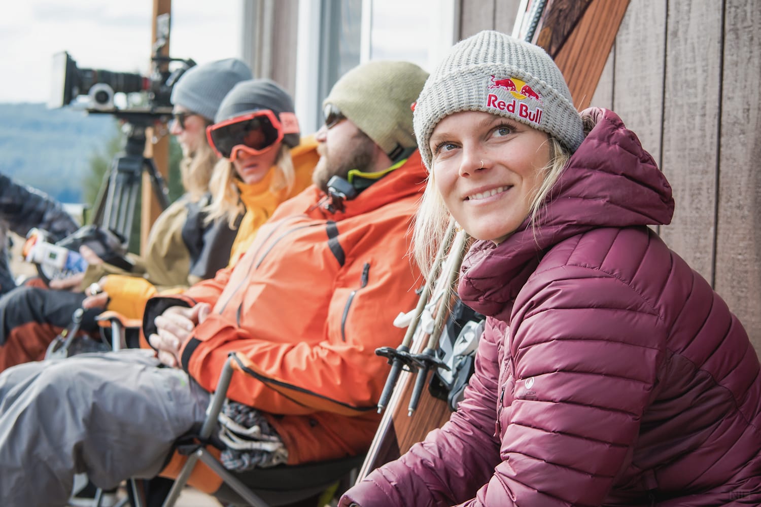 Red bull discount down jacket