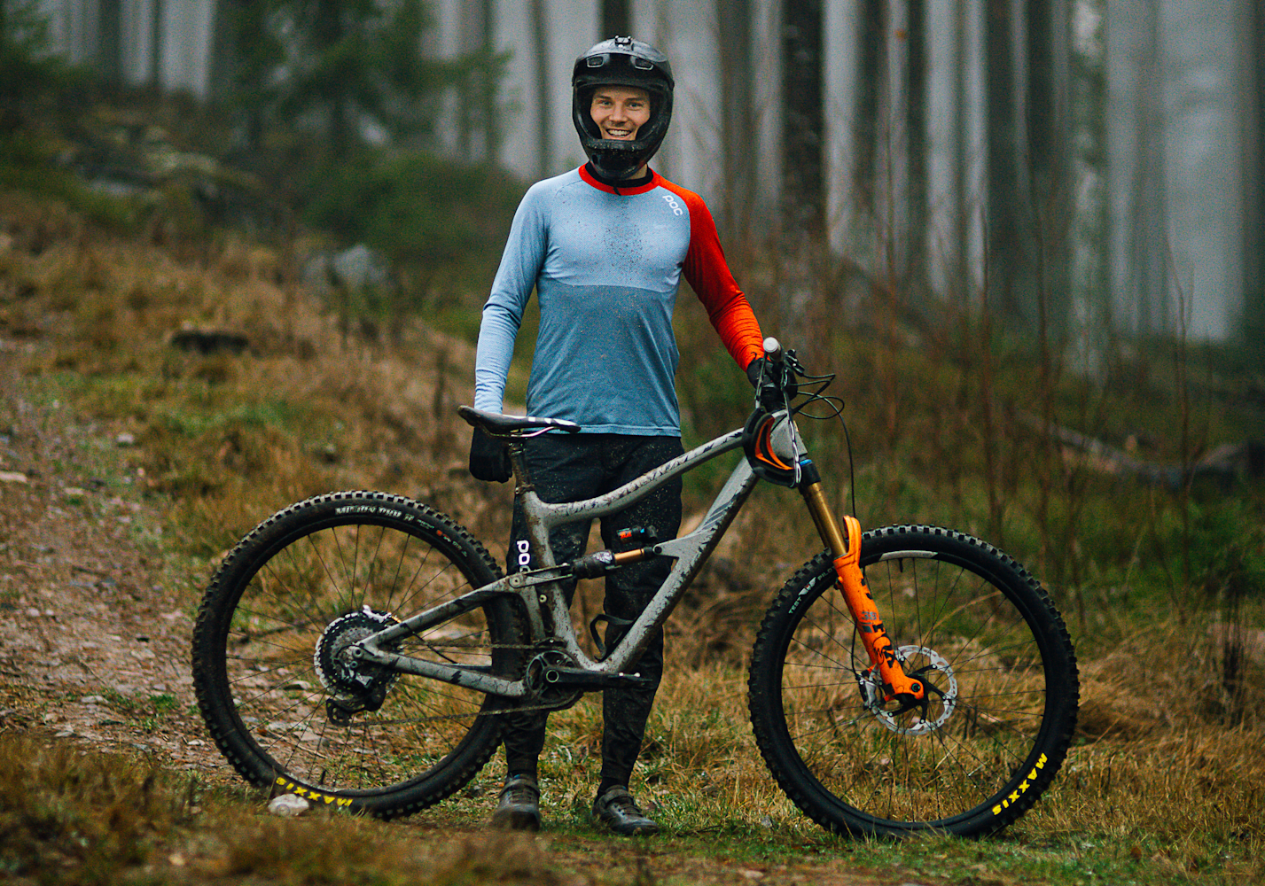 Swedish EWS racer Zakarias Johansen ahead of 2021
