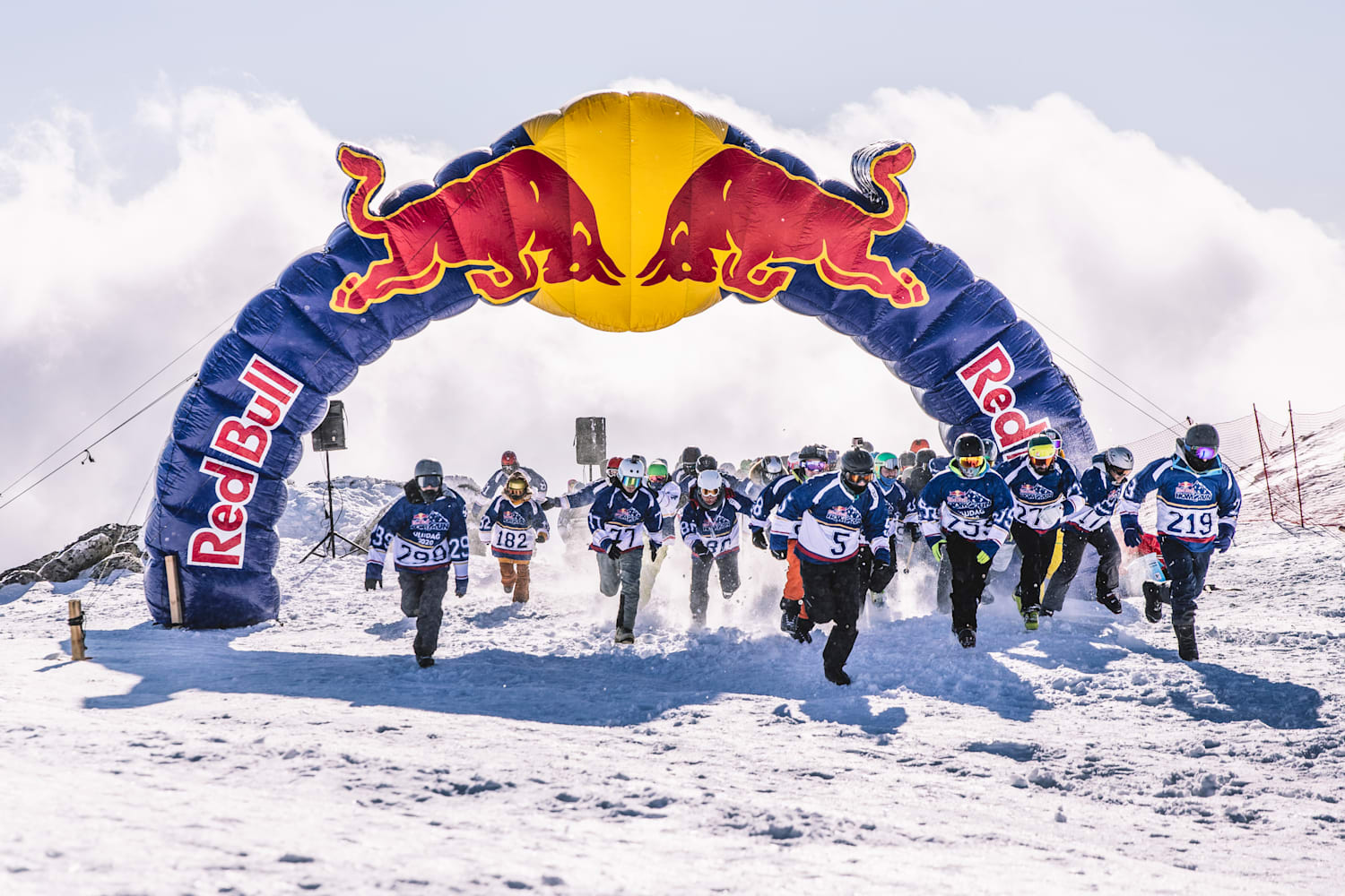 Red bull ski jacket new arrivals