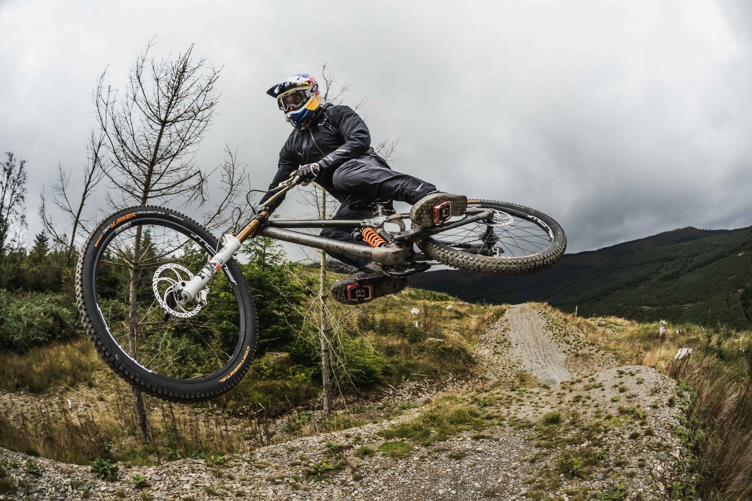 Giacca impermeabile traspirante mtb top