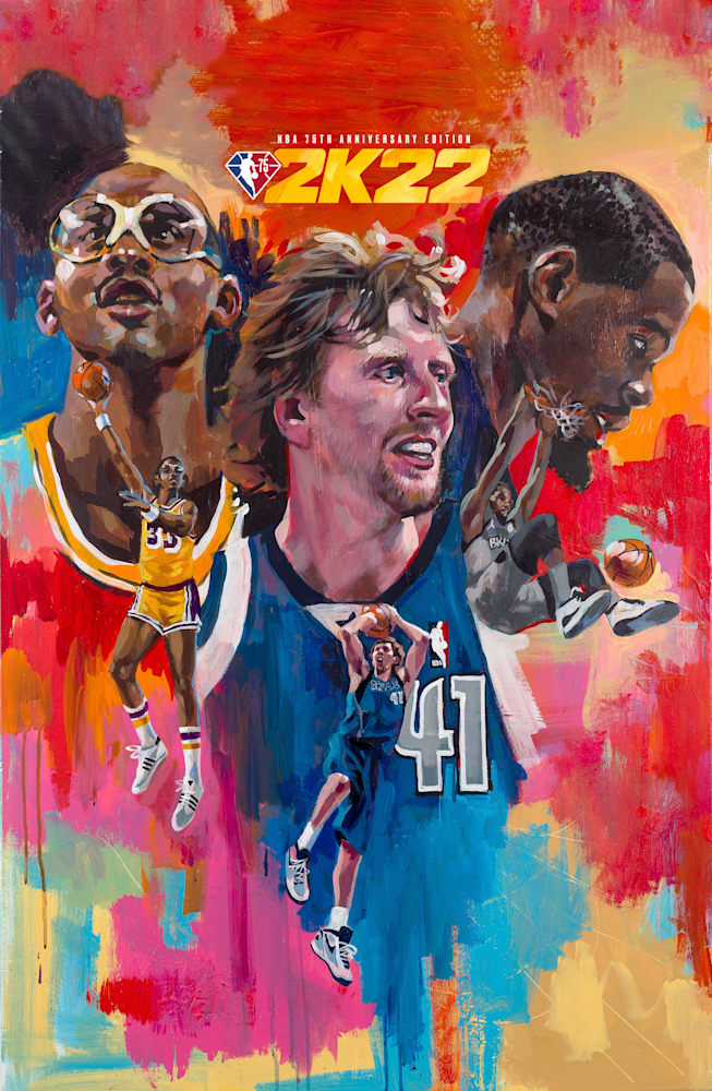 Kareem Abdul-jabbar Milwaukee Poster Canvas Basketball 