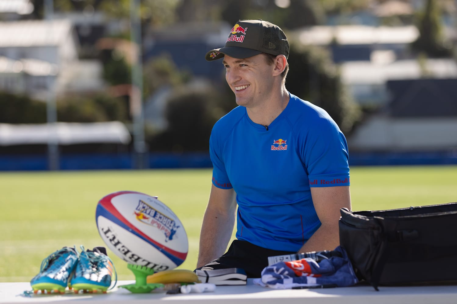 What s in Beauden Barrett s rugby training bag