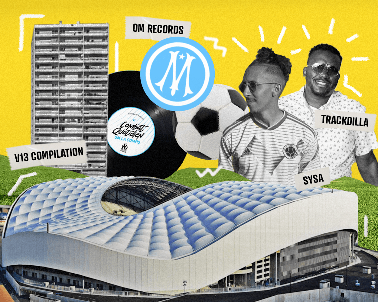 L'Olympique de Marseille lance le label OM Records en partenariat