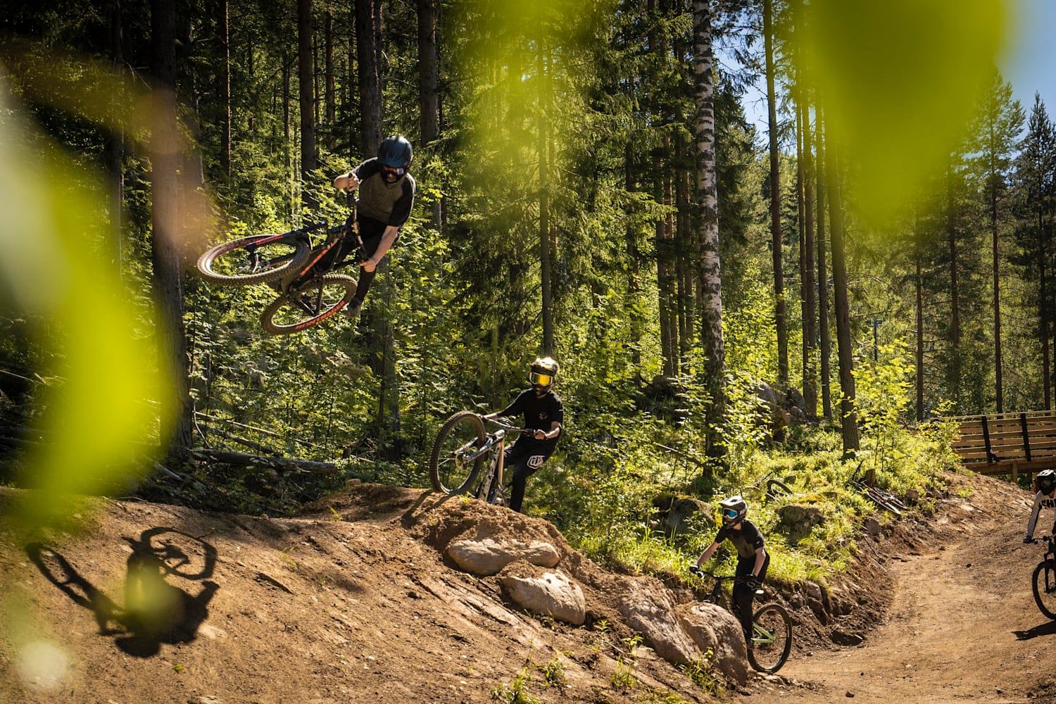 local riders put kungsberget bike park on the mtb map