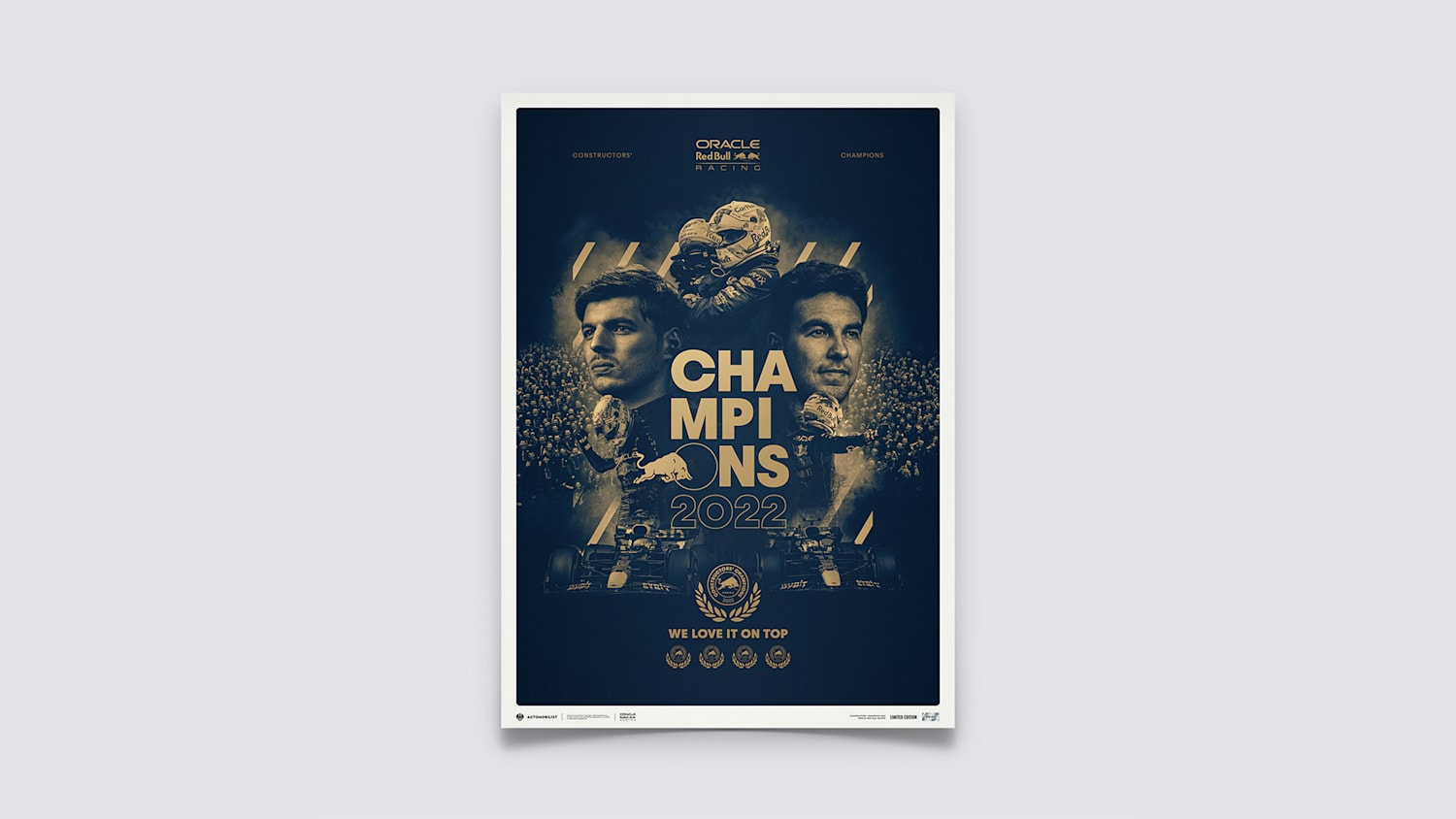 Oracle Red Bull Racing F1® World Constructors' Champions 2022
