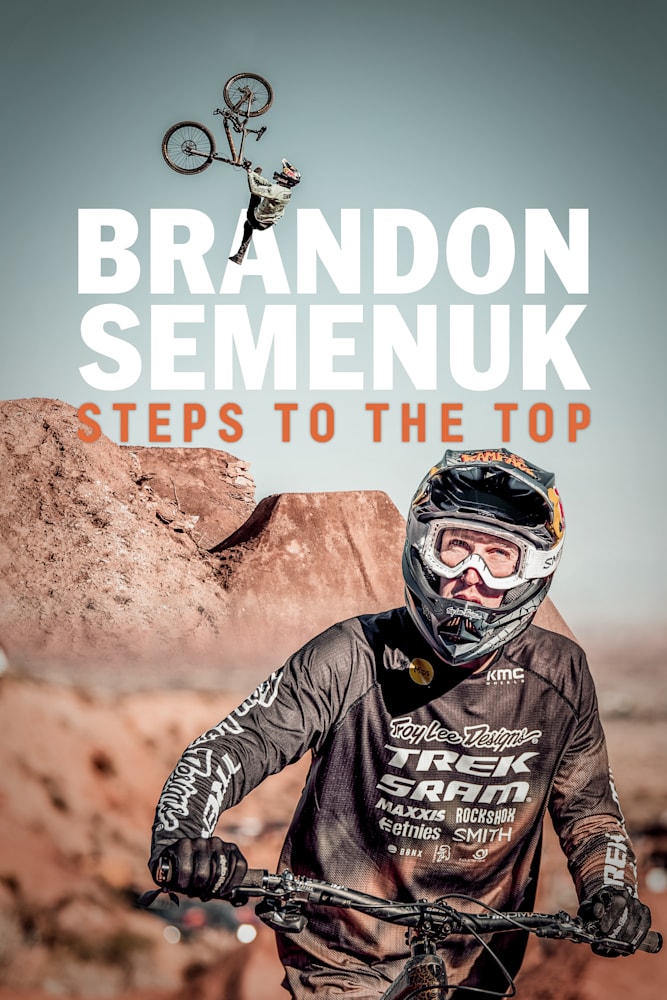 Logo and Poster for Red Bull District Rider: Brandon Semenuk