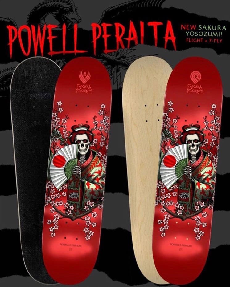 PowellPeralta パウエル スケボーデッキ 四十住さくらモデル