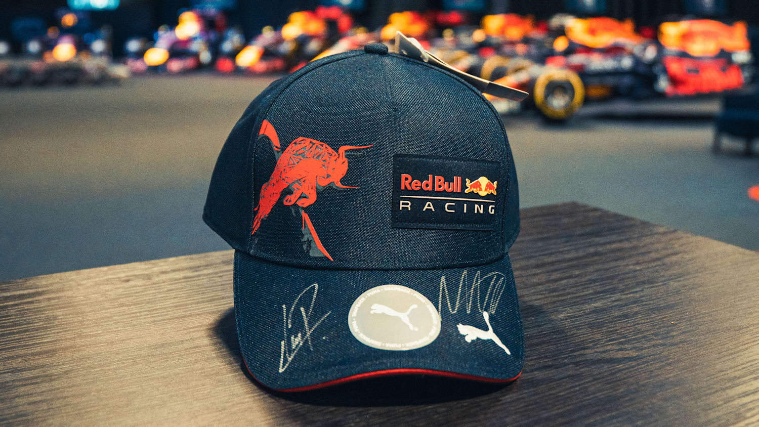 A Signed Oracle Red Bull Racing Team Cap