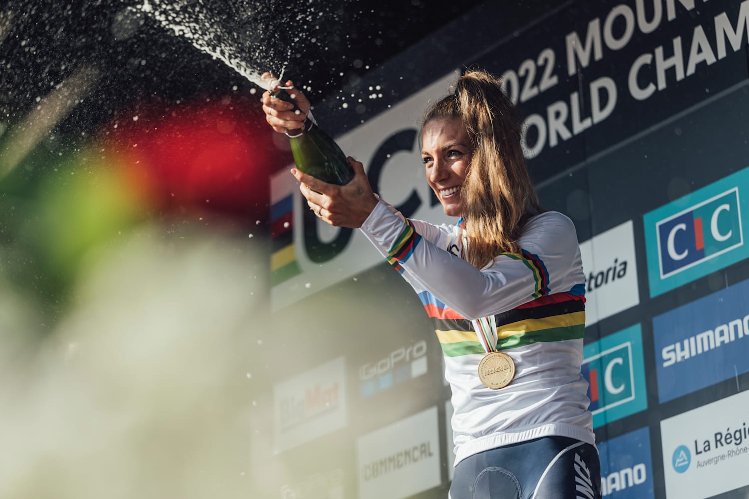 Pauline Ferrand-Prévot volta a fazer história no MTB