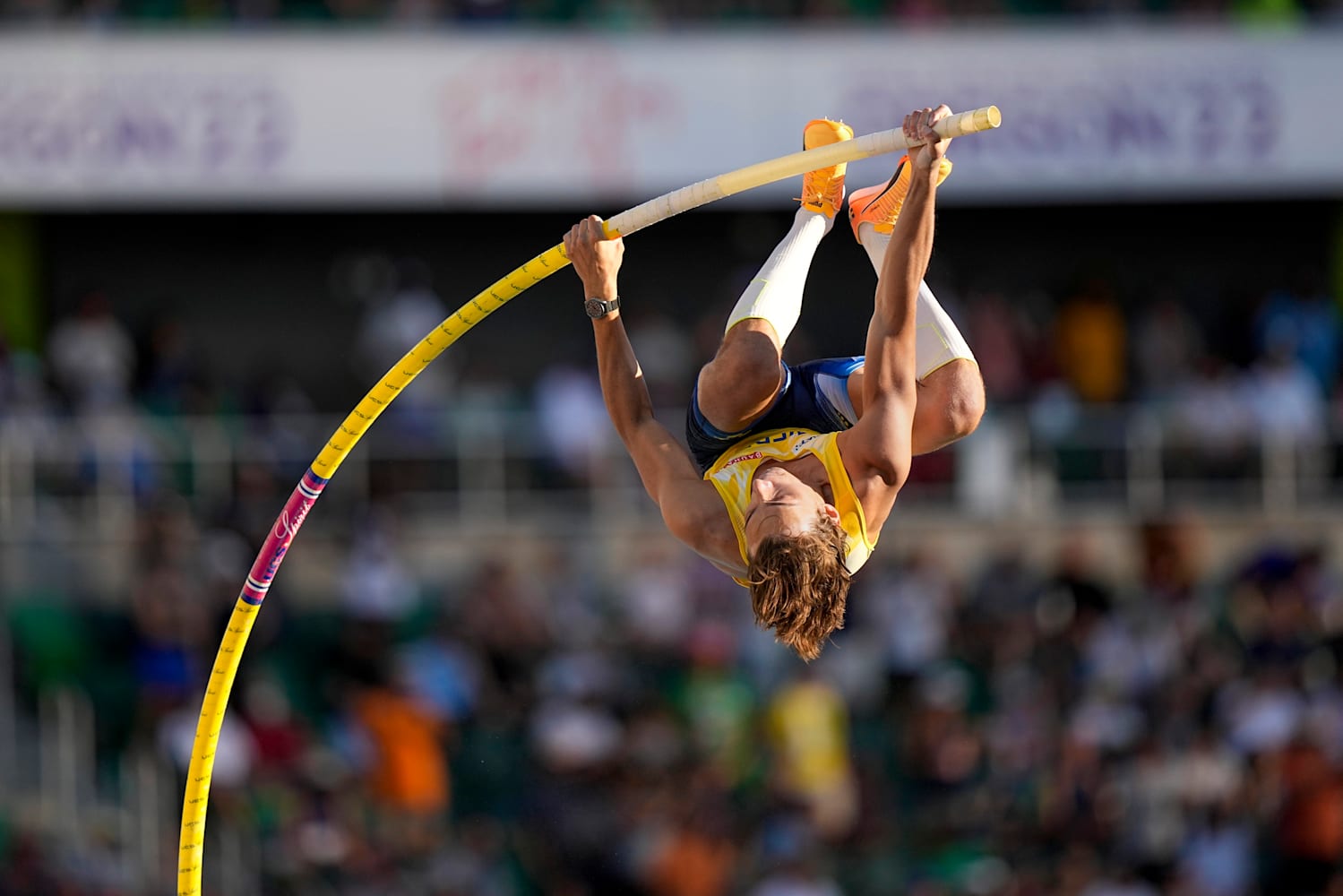 Mondo Duplantis Pole Vault World Record - Interview