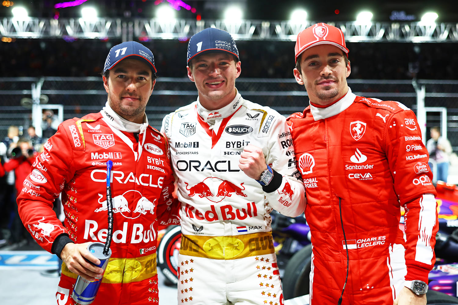 Mexico Grand Prix: podium for Charles Leclerc