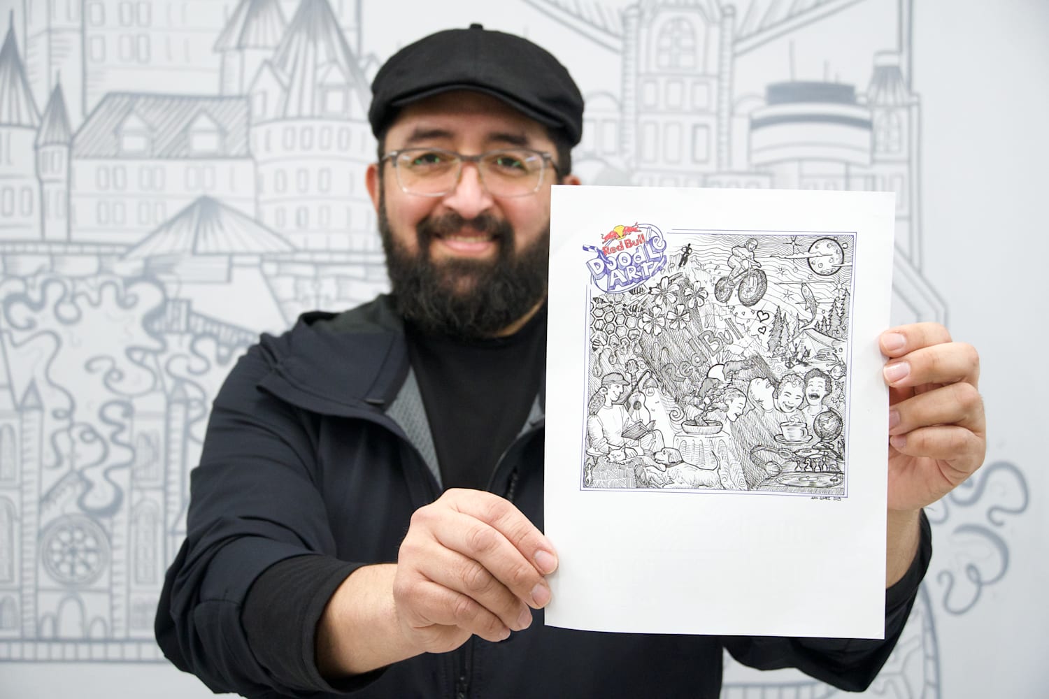 Meet the Canadian Red Bull Doodle Art Winner