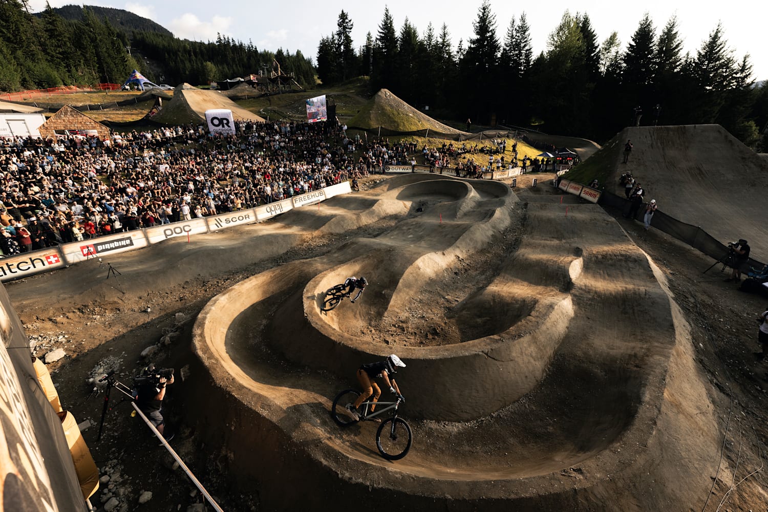 Pump Track final heats Whistler