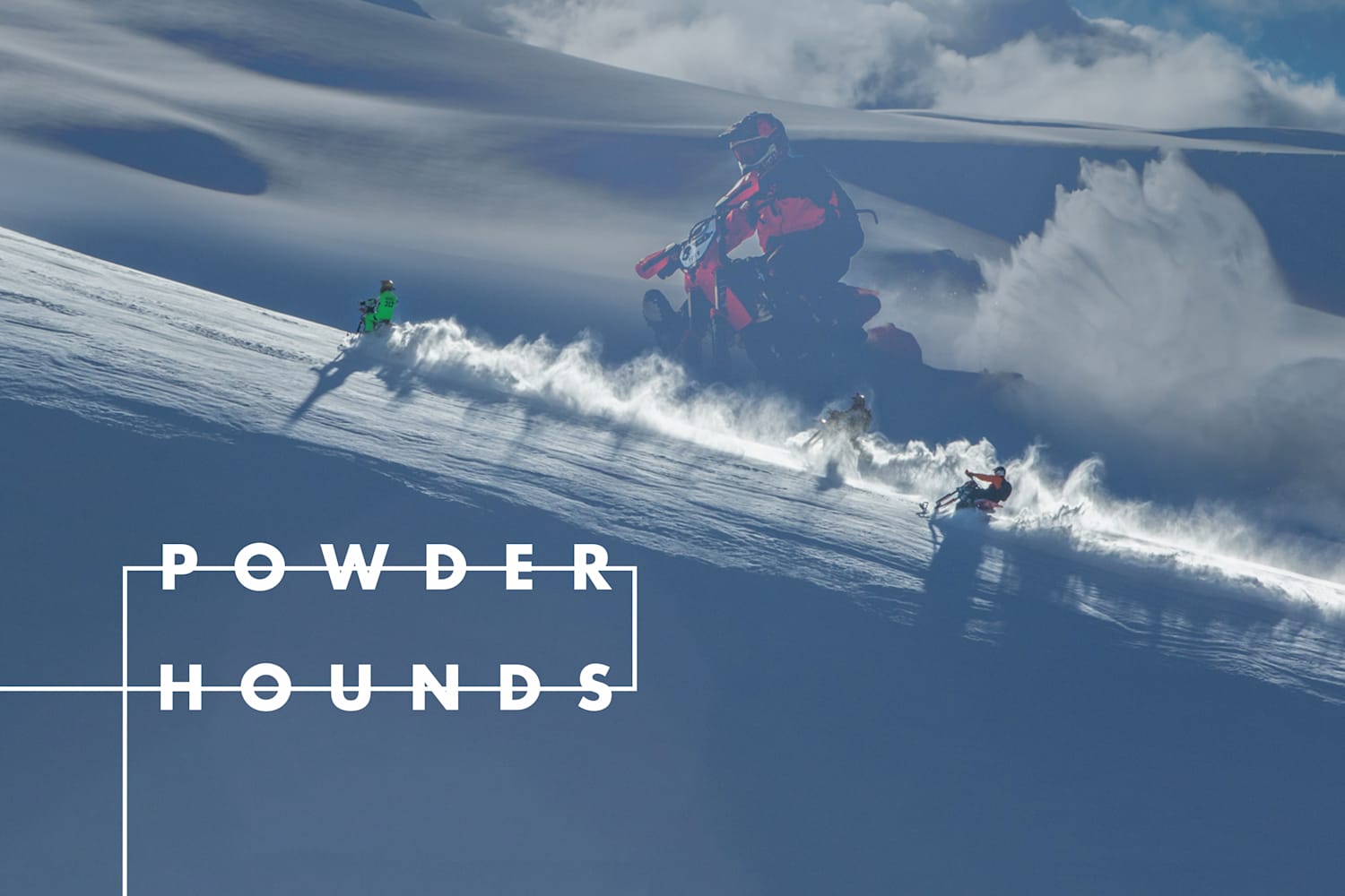 Powder Hounds Ronnie Renner Snowbiking Video Series