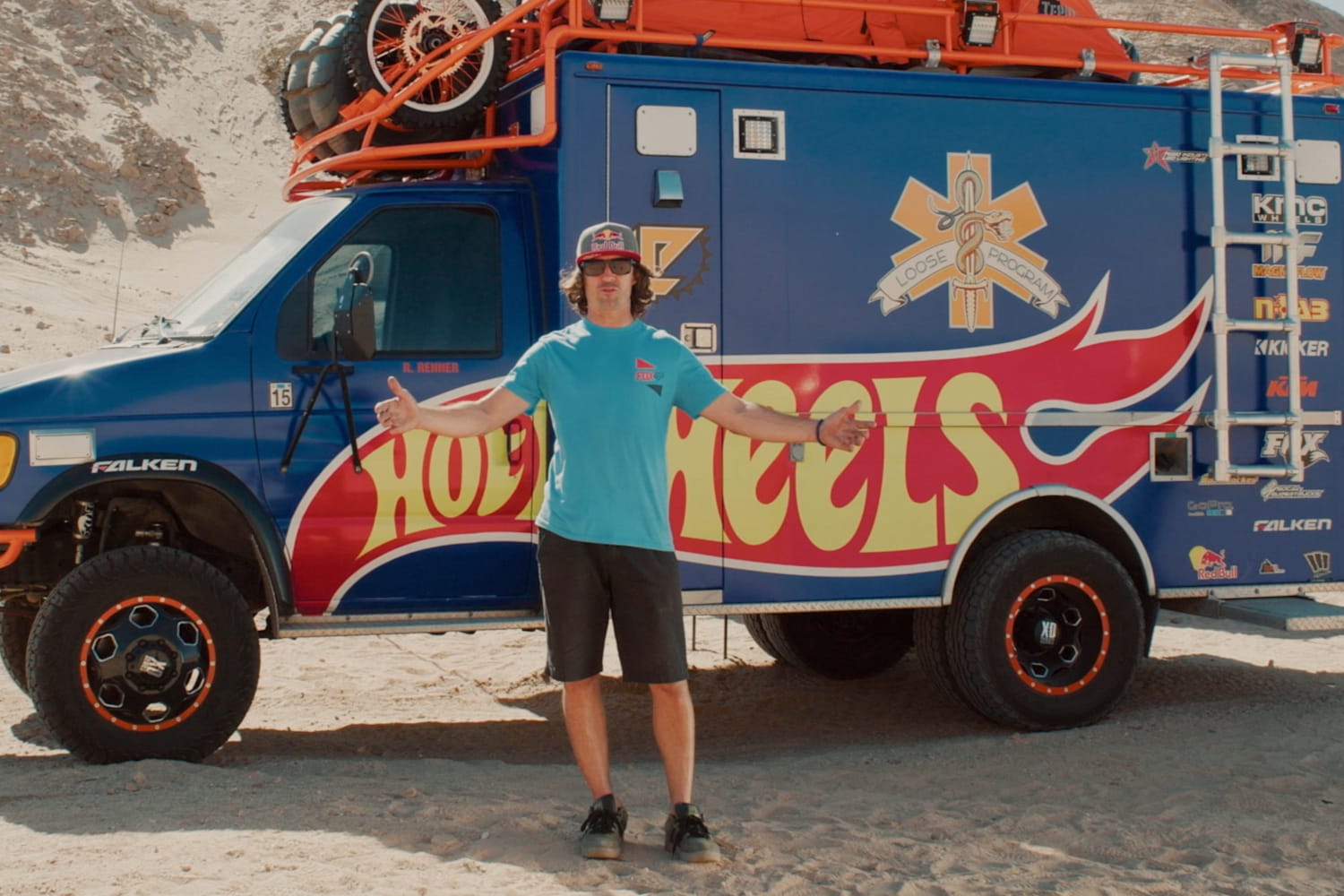 red bull van