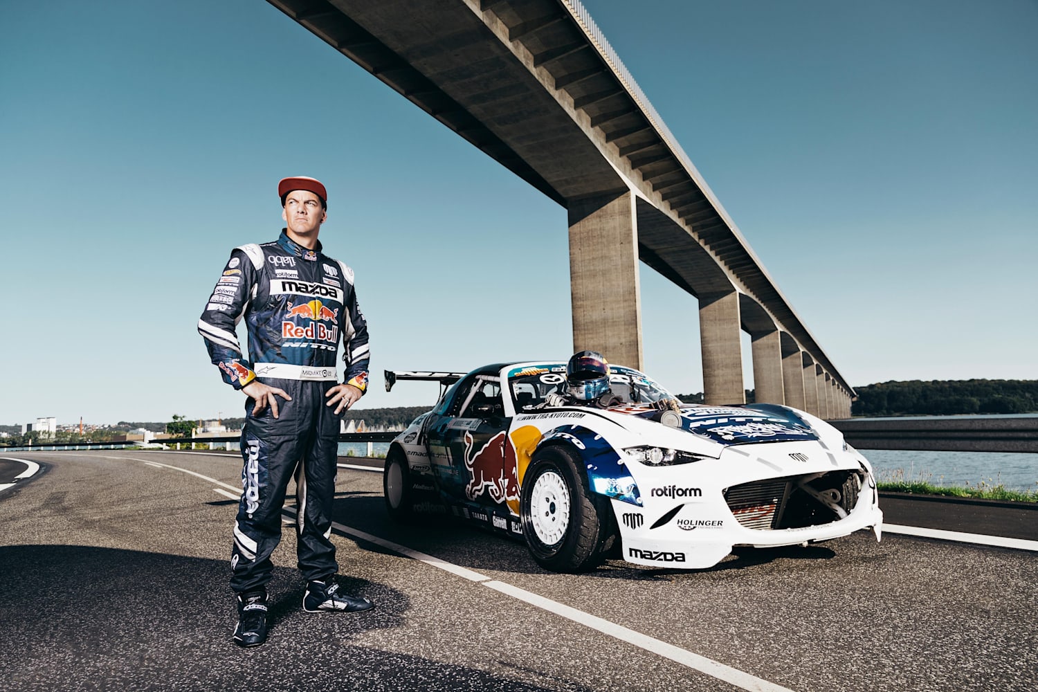 Drifting: Mike Whiddett races RADBUL in Denmark +video+