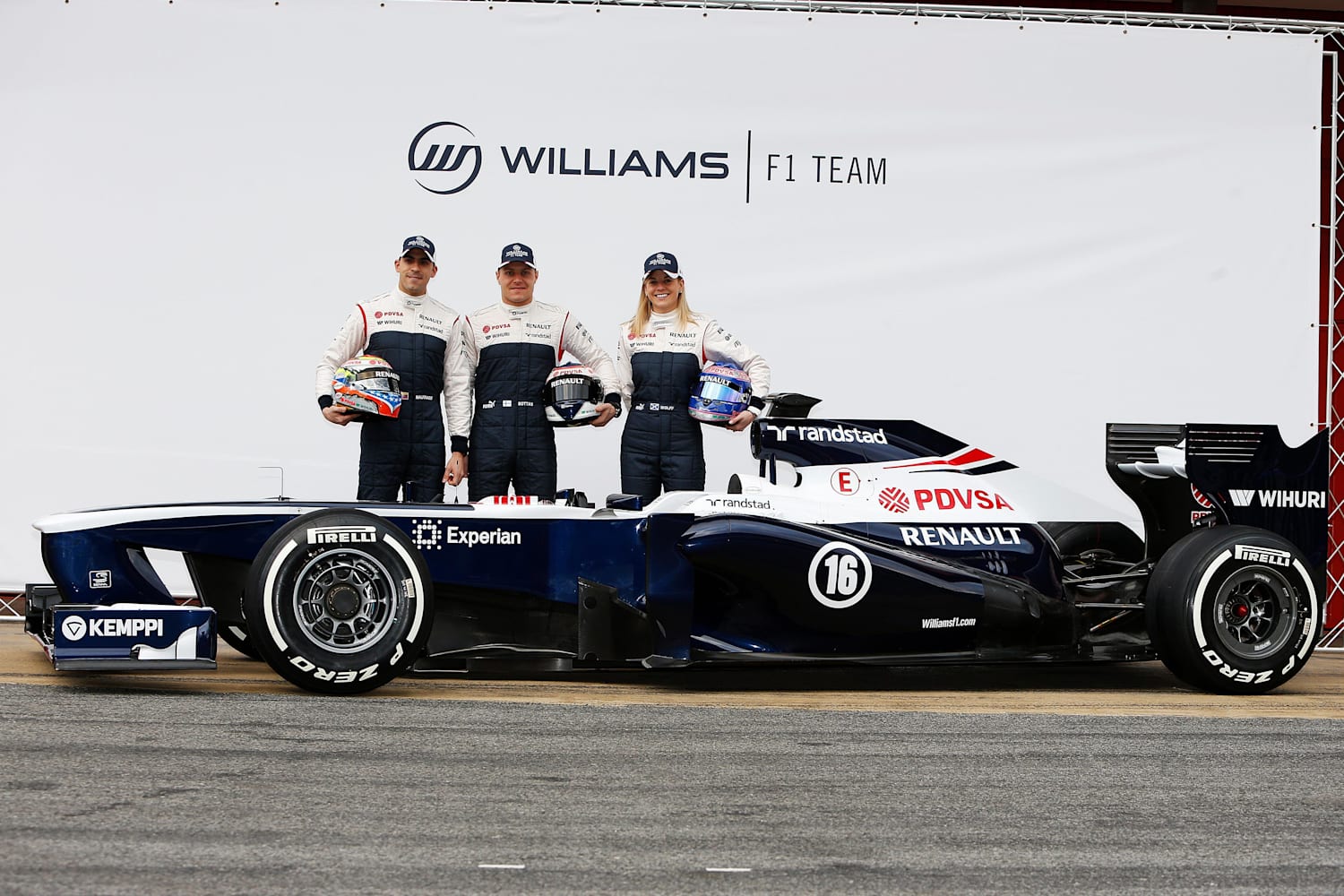 New Williams completes F1 2013 line-up