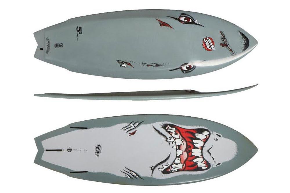 Santa Cruz サーフボード 172cm 美品】SANTACRUZ SURFBOARD 5'11 ショートボード - メルカリ