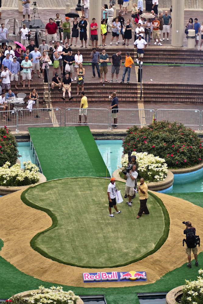 Watch Rickie Fowler Nail a Bizarre Hole In One