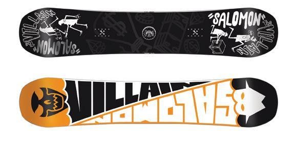 Salomon Villain 2013-2018 Snowboard Review