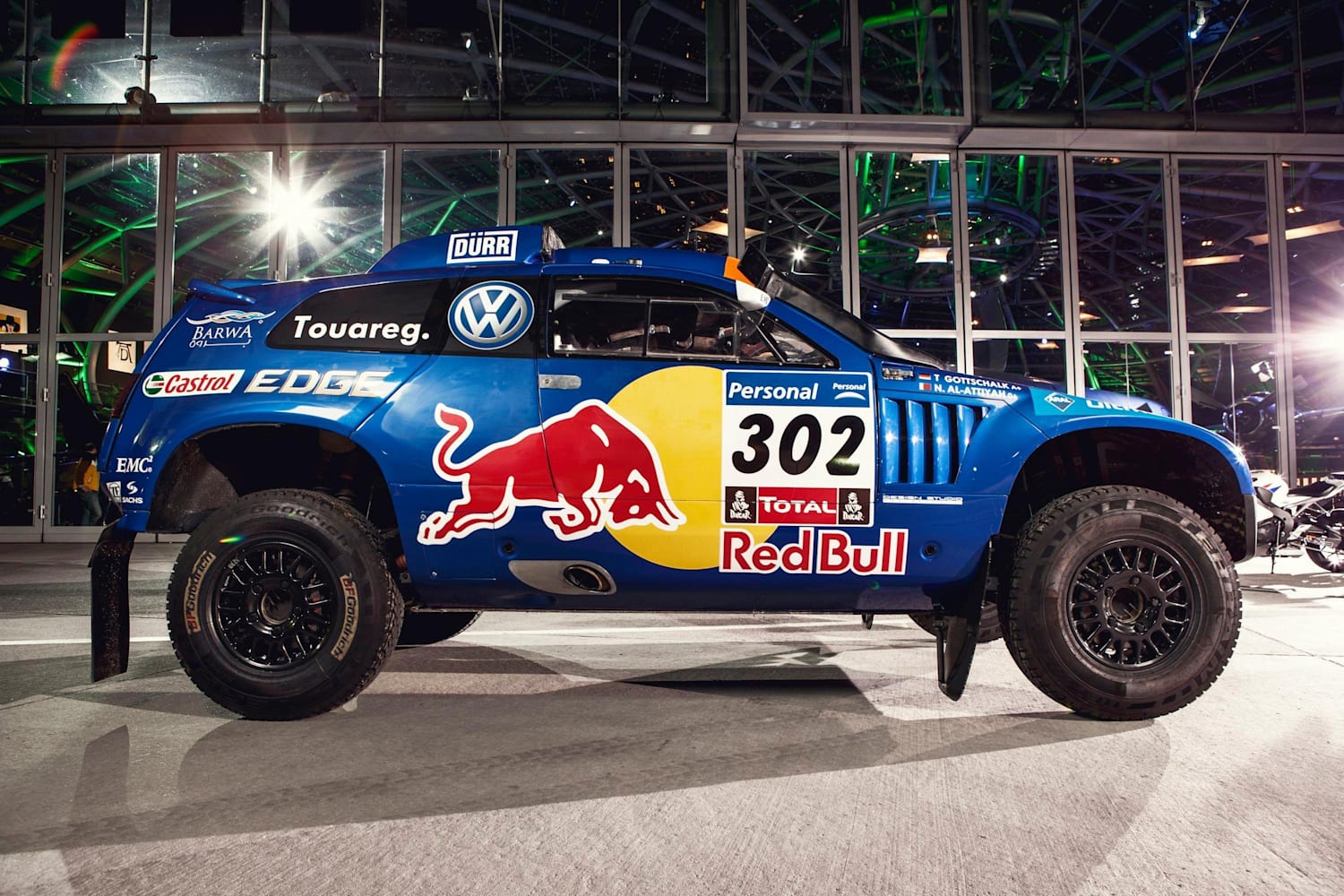 El VW Touareg dominaba el Dakar