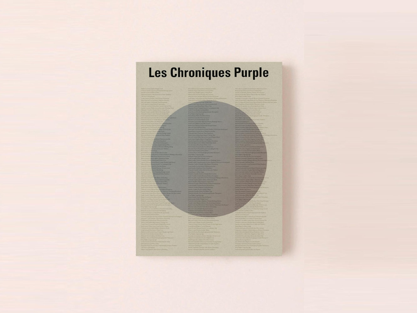Les Chroniques Purple — エレン・フライスが紡ぐクロニクル