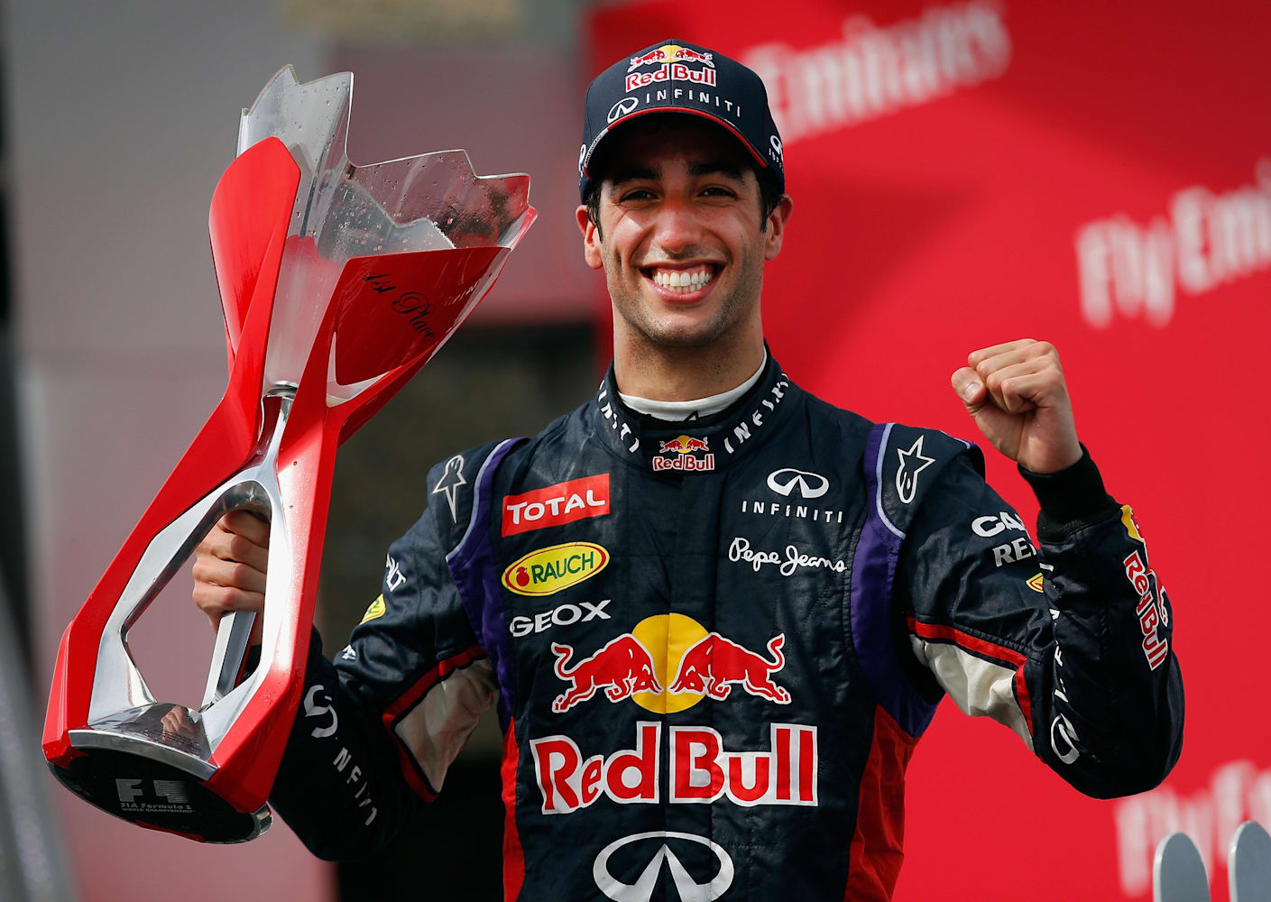 2016 Daniel Ricciardo Red Bull Racing Race Worn Formula One Suit