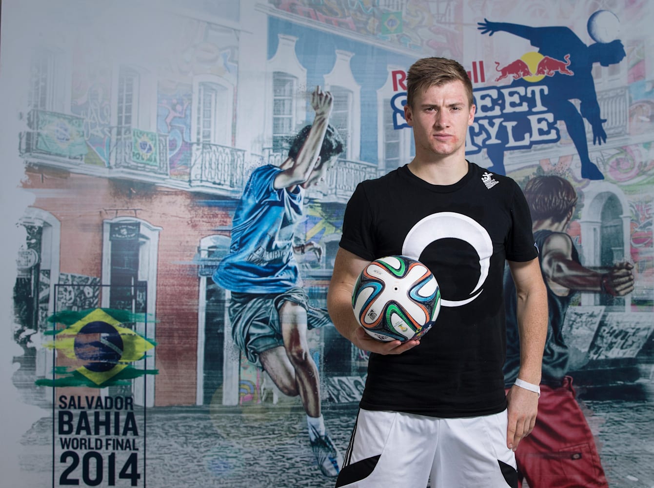 Andrew Henderson at Red Bull Street Style 2014