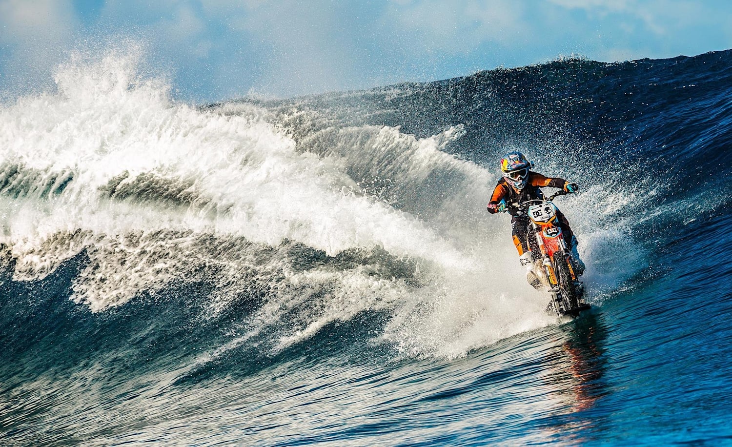 Robbie maddison surfing top