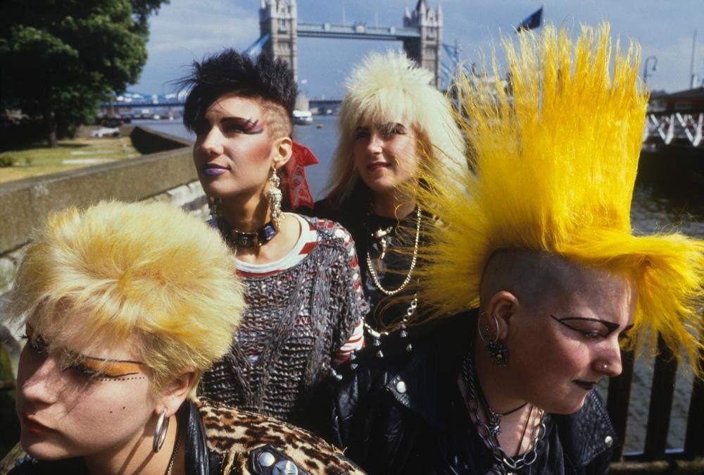 Amazing photos of punk fashion in the UK