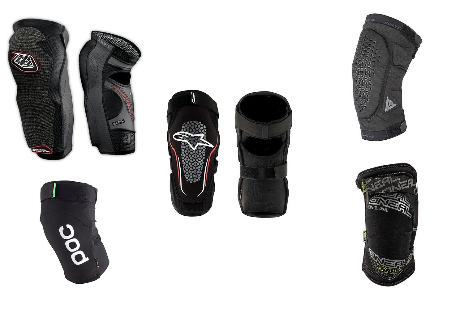 O'Neal Pro III Carbon Look Knieschoner - V.17 Schwarz - Foto 4