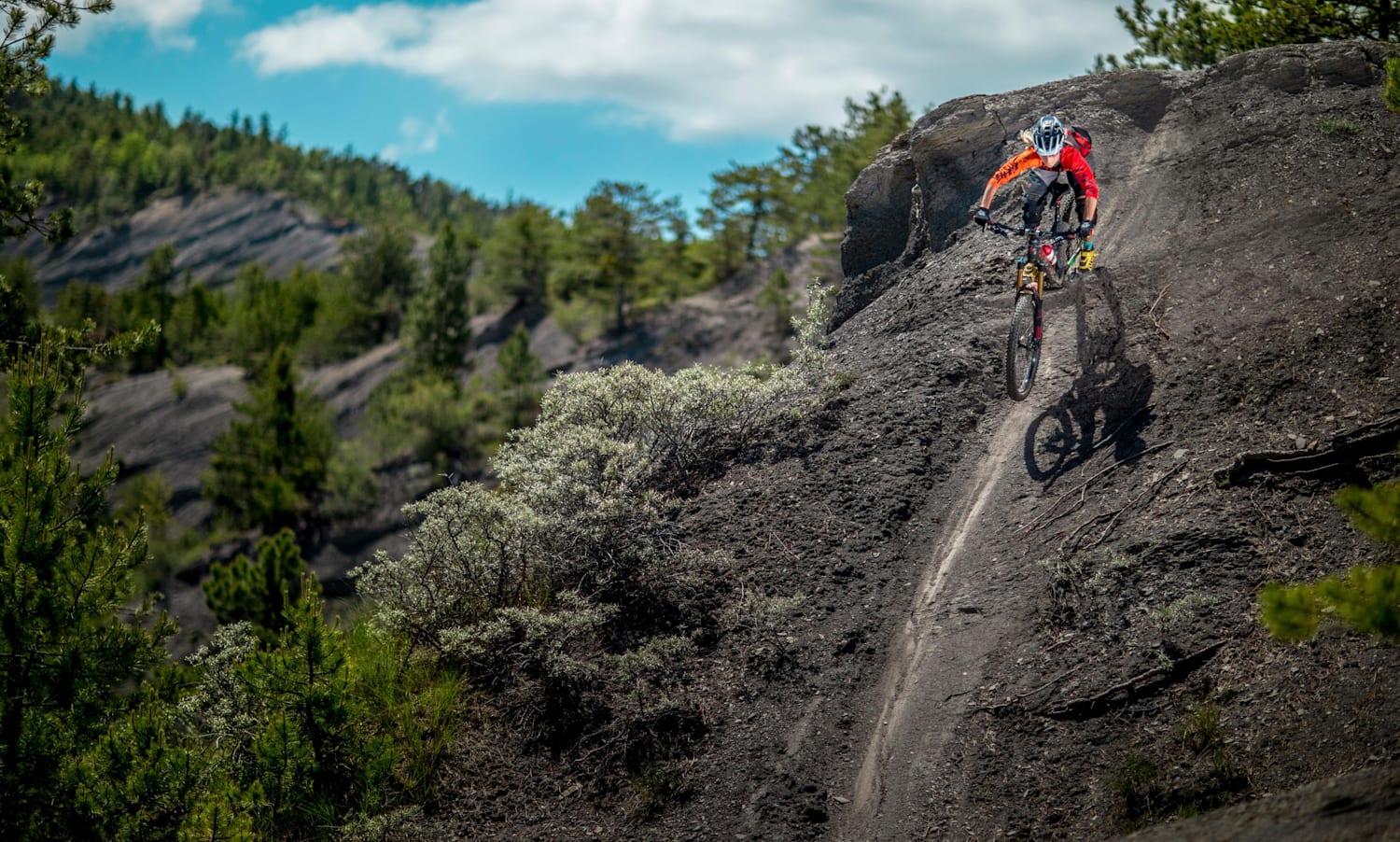 MTB enduro Riding trails Les Terres Noires Provence