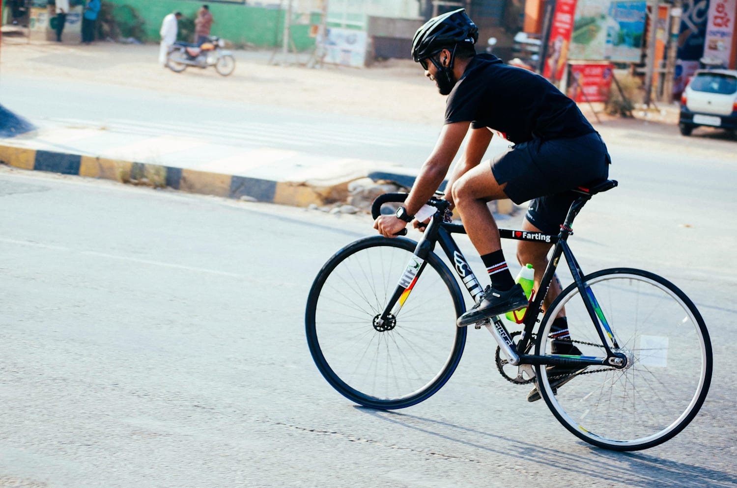 Fixie biker s first brevet