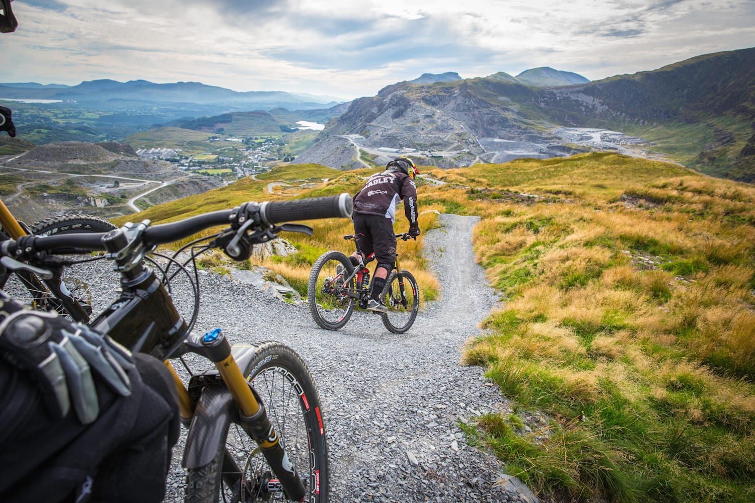 Antur Stiniog Mountain Biking in Wales Red Bull