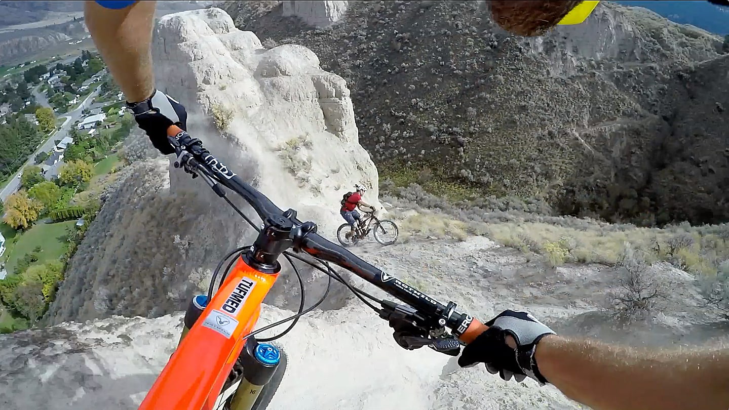 Extreme mountain biking gopro best sale