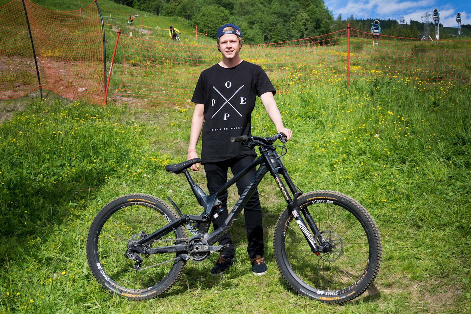 Anton Thelander s Canyon Sender Bike Check