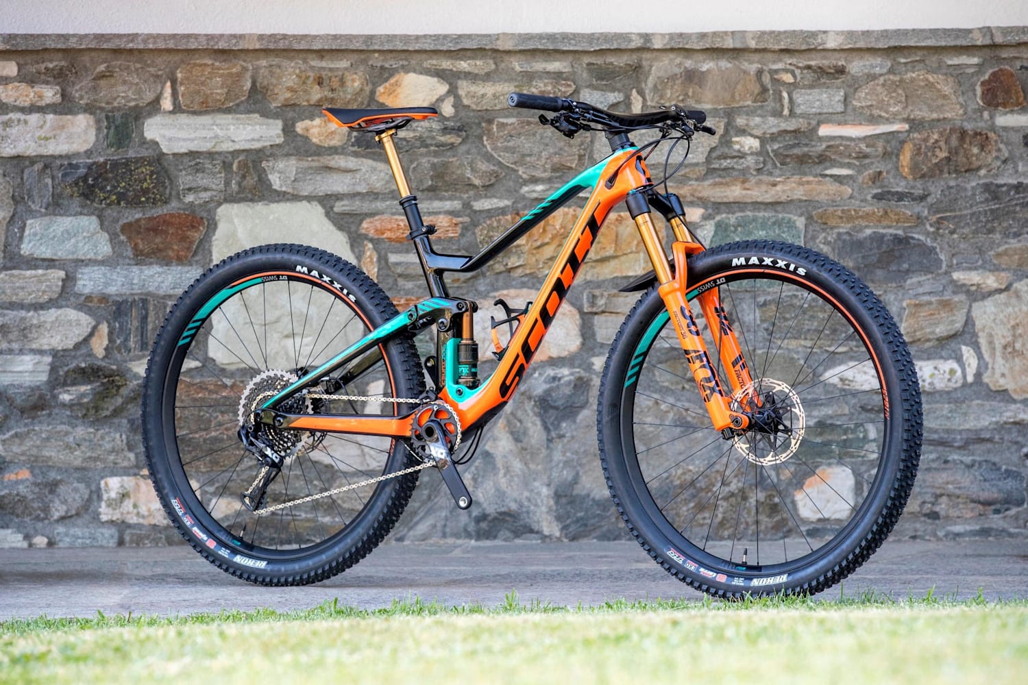 ●G SCOTT Scott Genius 720 Mountain Bike 2017 Black/Green