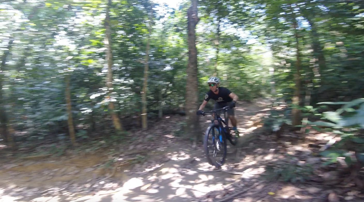 Bukit kiara downhill mountain bike trail clearance
