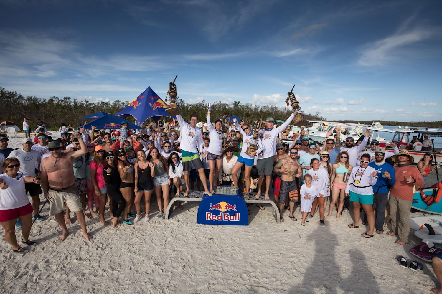 Red Bull Privateers SUP Race in Cape Romano, Florida