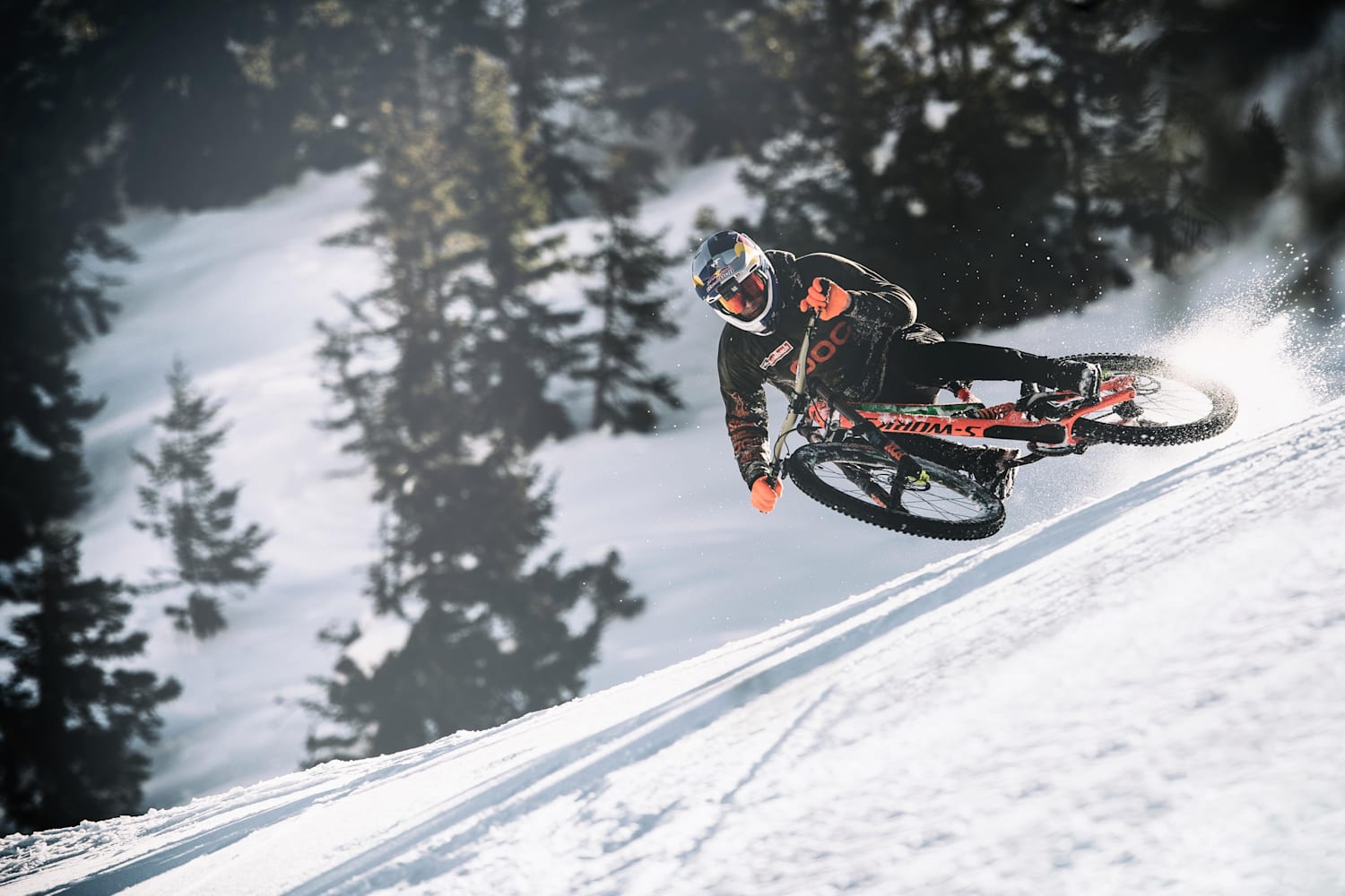 Fabio Wibmer MTB on snow video Fabiolous Escape 2