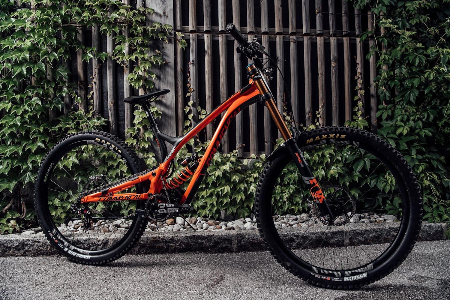 Reece Wilson Commencal Supreme Bike check photos