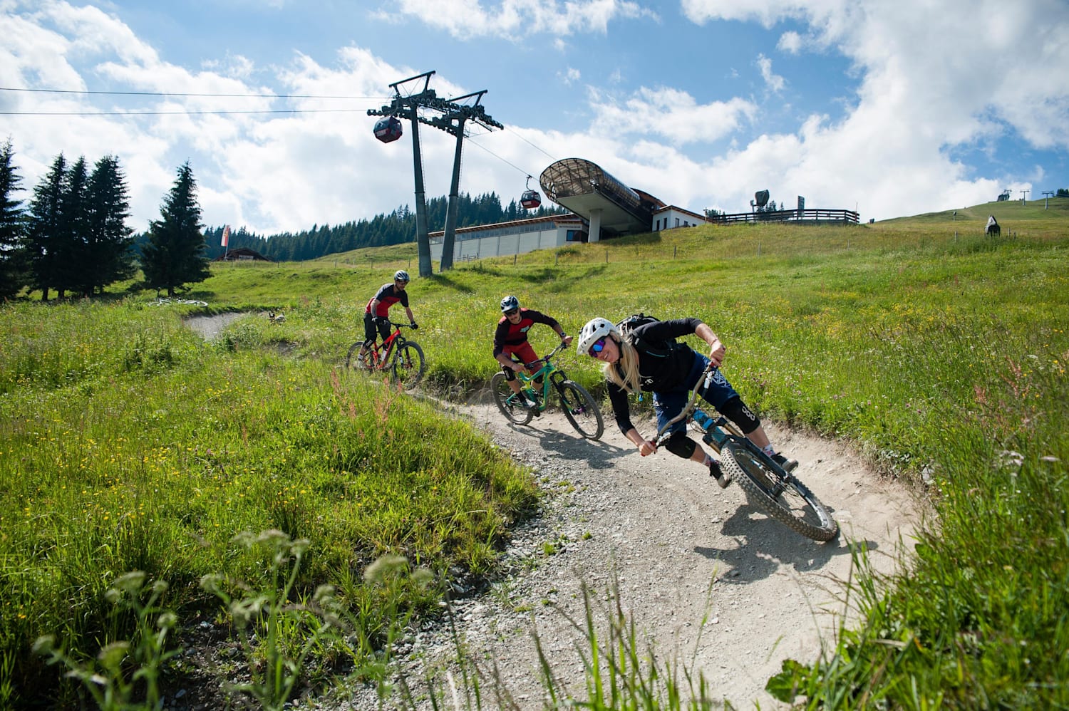A line mtb trail clearance
