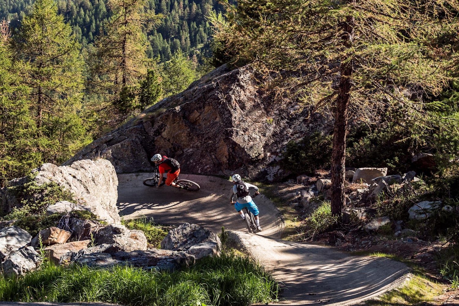 POV video Zermatt Flow Trail